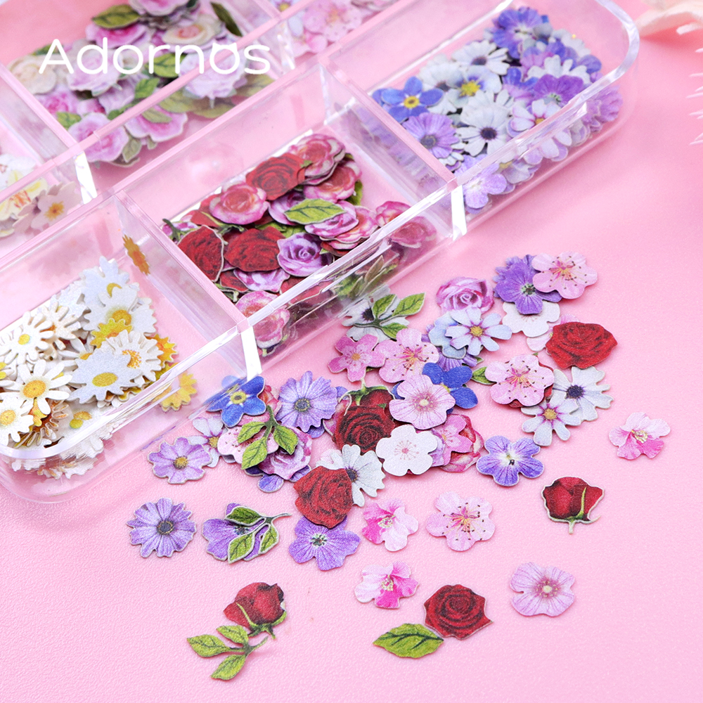 6 Grids Flowers Wood Pulp Chip – обзор и цена Flower Preservation Resin