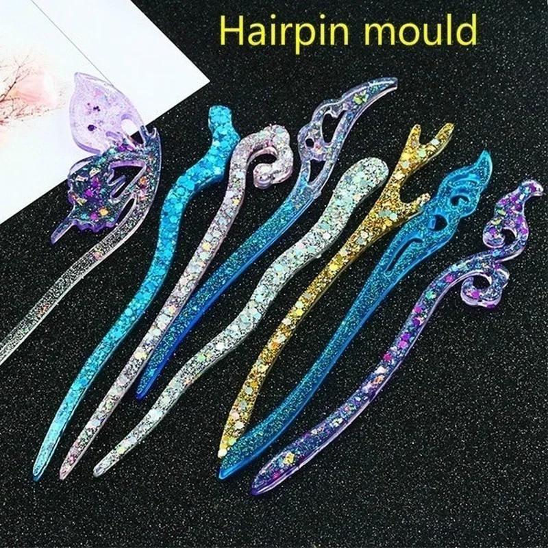 New Transparent Hairpin Silico – обзор и цена Resin Craft Supplies