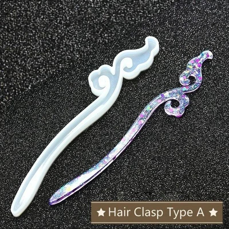 New Transparent Hairpin Silico – обзор и цена Resin Craft Supplies