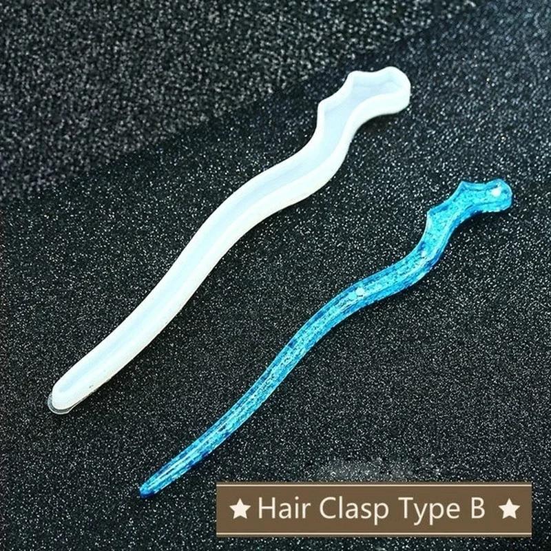 New Transparent Hairpin Silico – обзор и цена Resin Craft Supplies