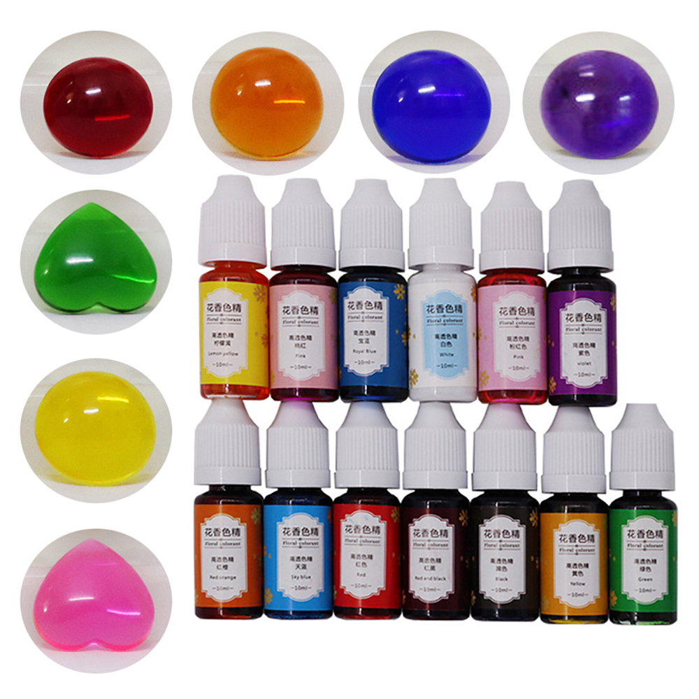 13 Color Epoxy Resin Pigment D – обзор и цена Flower Preservation Resin