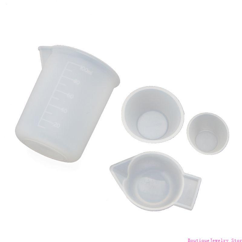 E1PE 4Pcs Silicone Mixing Cups – обзор и цена Mixing Cup Silicone