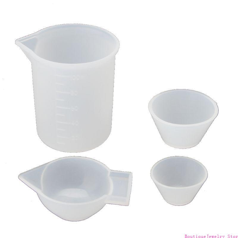 E1PE 4Pcs Silicone Mixing Cups – обзор и цена Mixing Cup Silicone