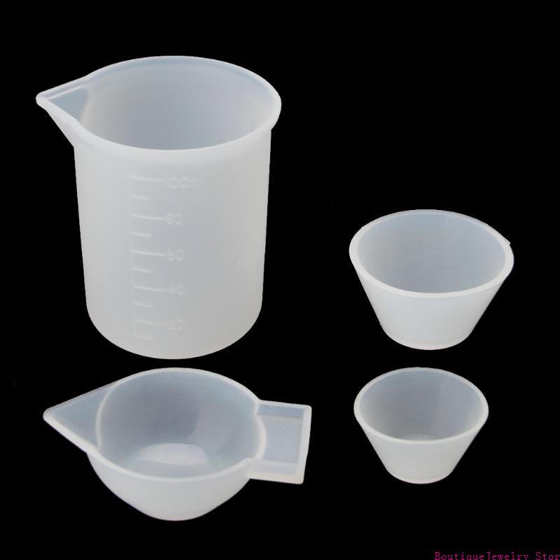 E1PE 4Pcs Silicone Mixing Cups – обзор и цена Mixing Cup Silicone