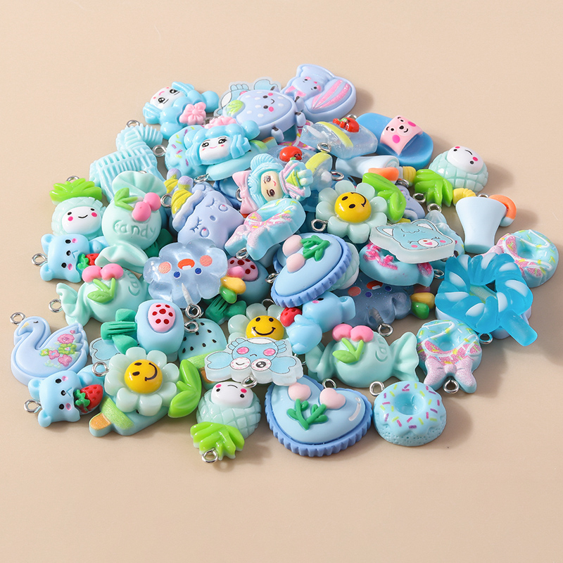 Mixed 10pcs Resin Colorful Hea – обзор и цена Resin Craft Projects