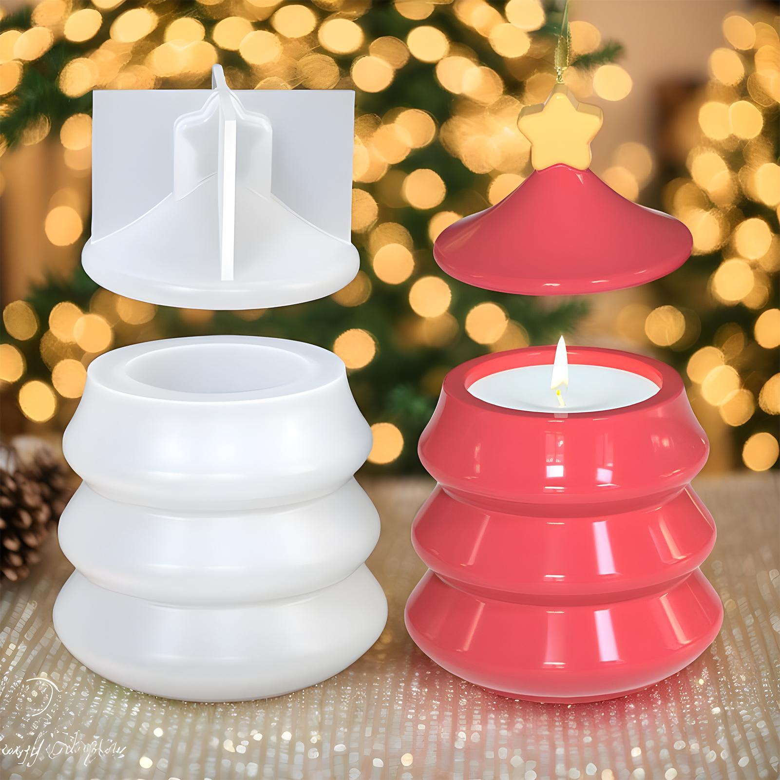 Christmas Tree Jar Mold DIY Si – обзор и цена Resin Craft Workshop