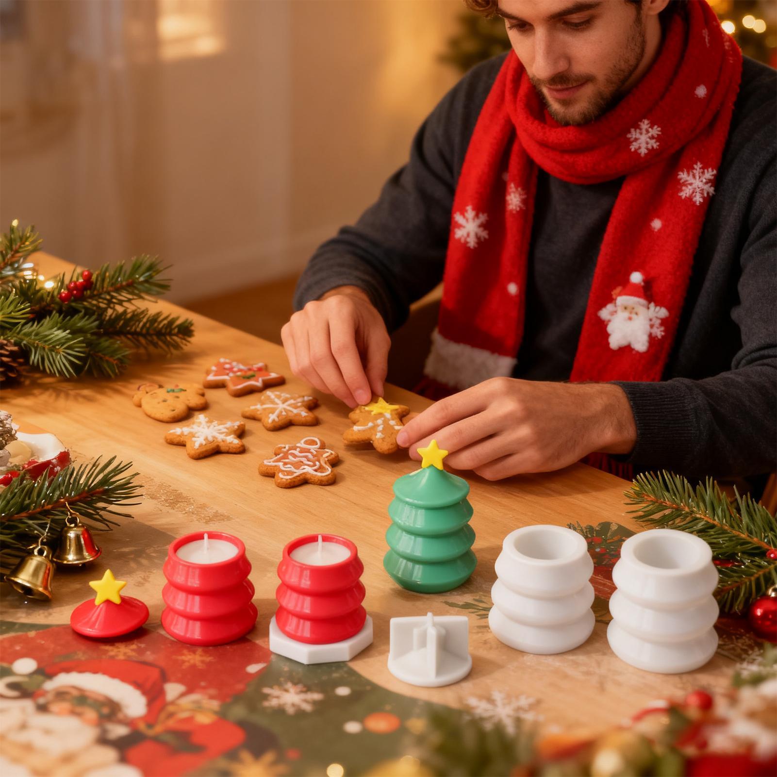 Christmas Tree Jar Mold DIY Si – обзор и цена Resin Craft Workshop