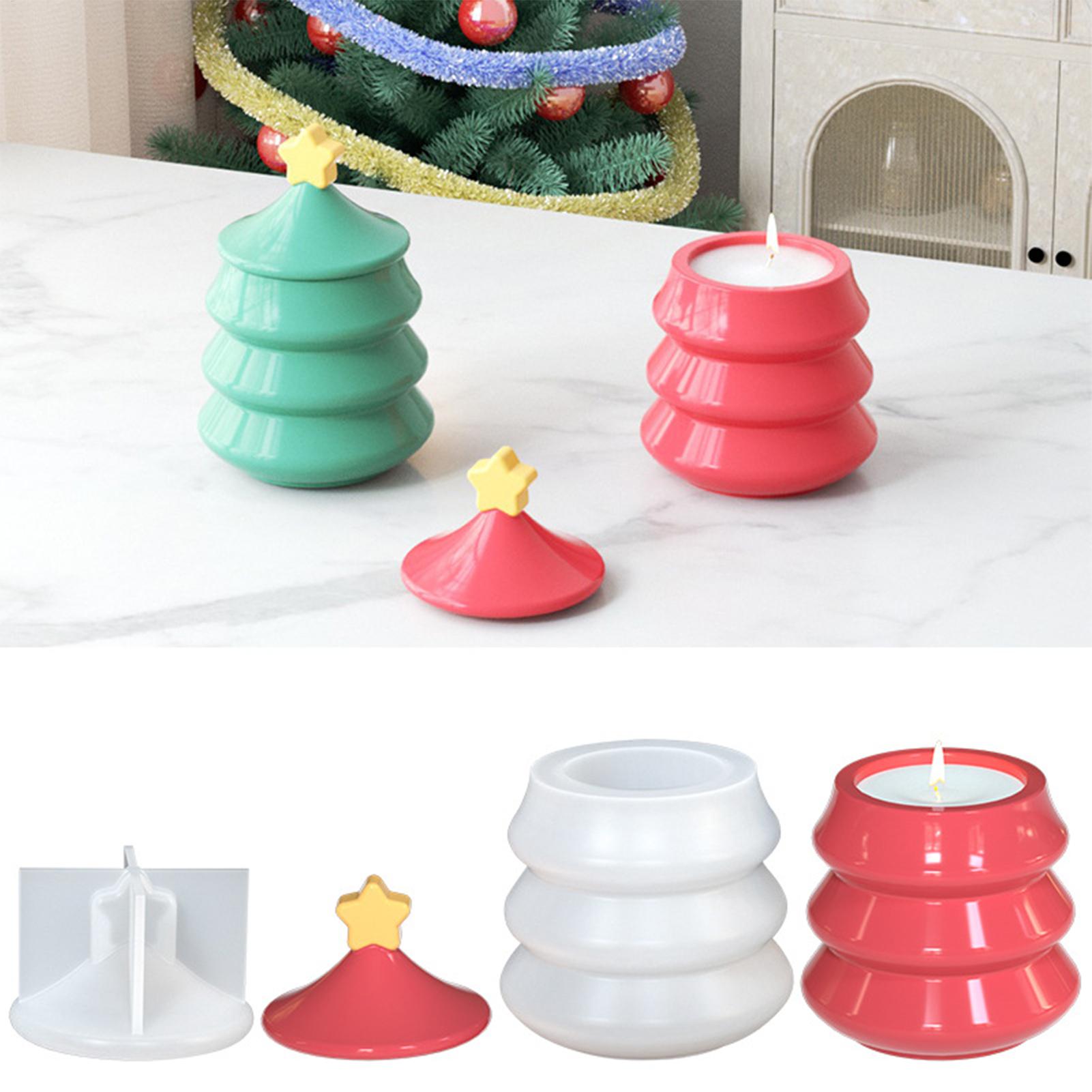 Christmas Tree Jar Mold DIY Si – обзор и цена Resin Craft Workshop