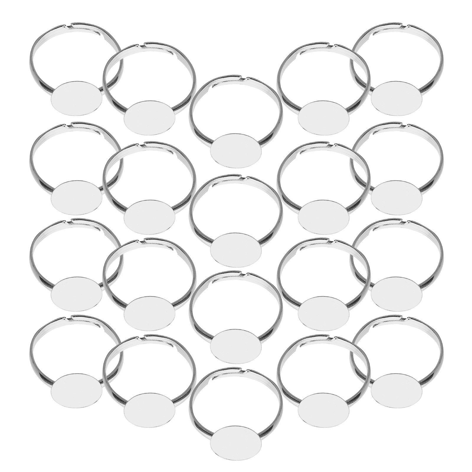20Pcs Adjustable Blank Ring Fi – обзор и цена Resin Craft Supplies