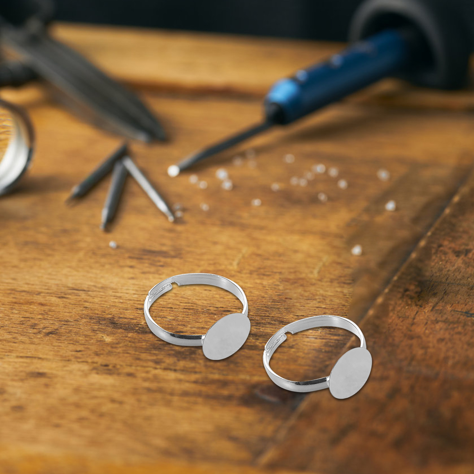 20Pcs Adjustable Blank Ring Fi – обзор и цена Resin Craft Supplies
