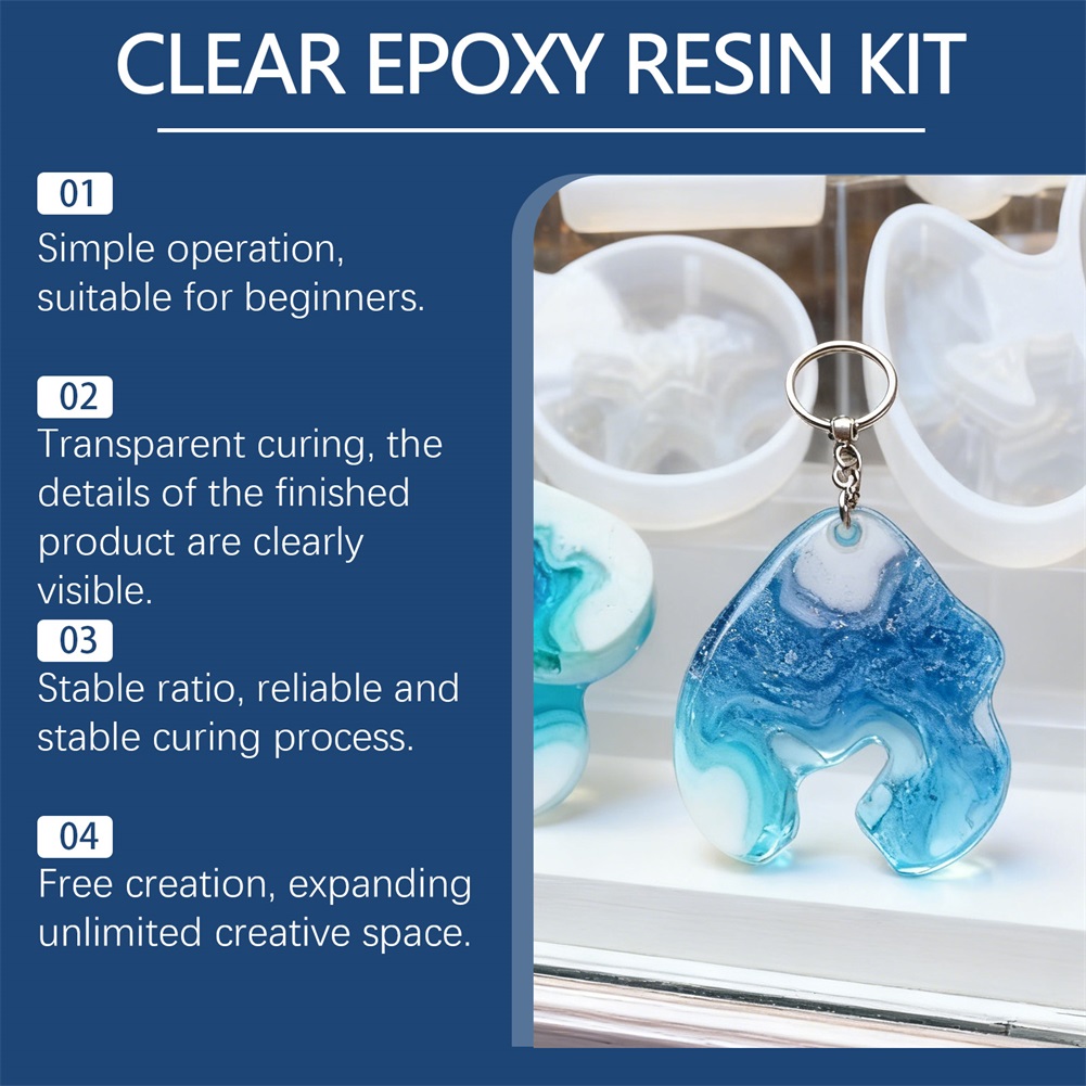 DIY Crystals Clear Epoxys Resi – обзор и цена Resin Jewelry Kit