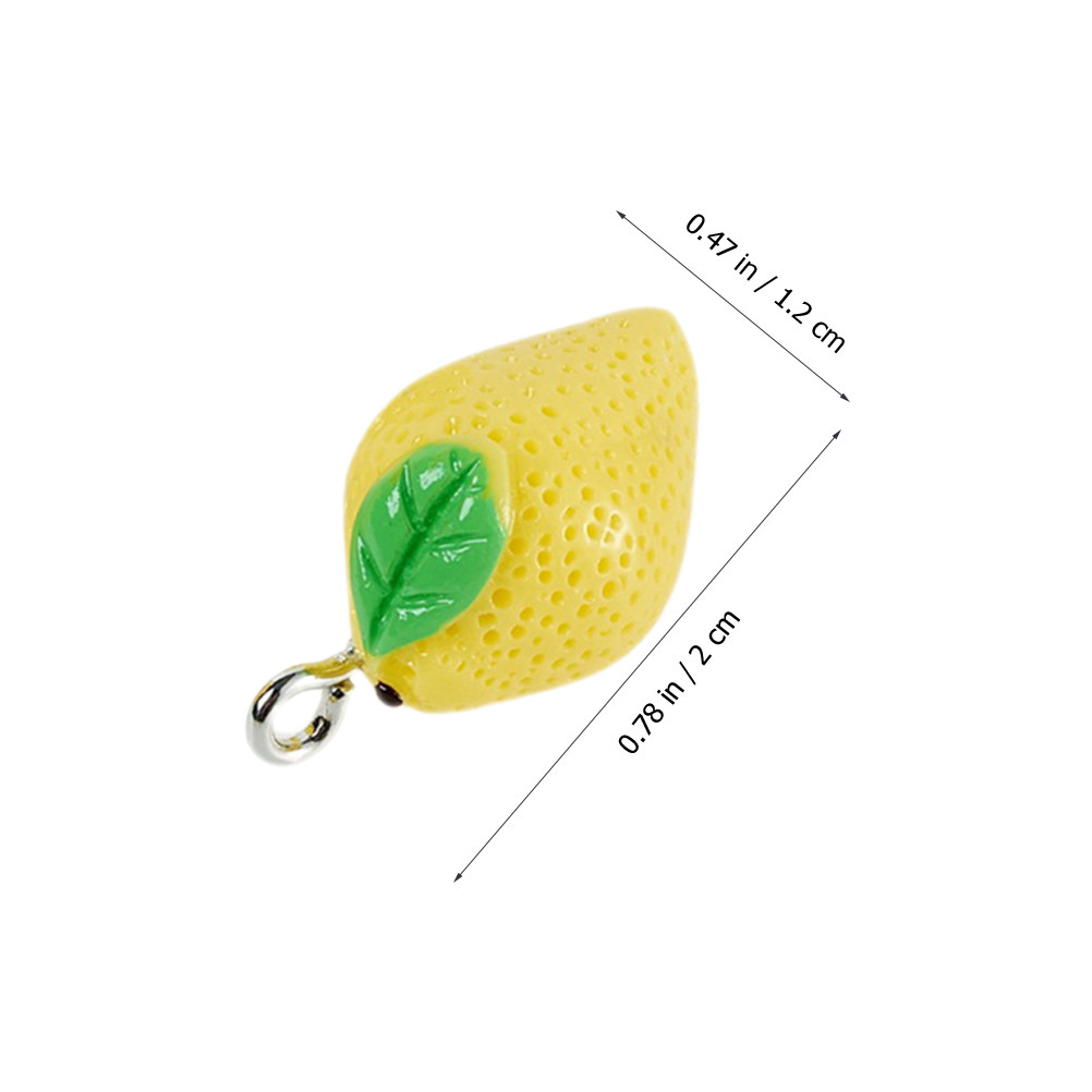 10Pcs Mini Lemon Charms Resin  – обзор и цена Resin Crafts