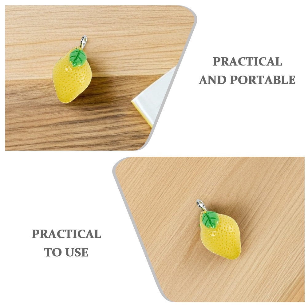 10Pcs Mini Lemon Charms Resin  – обзор и цена Resin Crafts