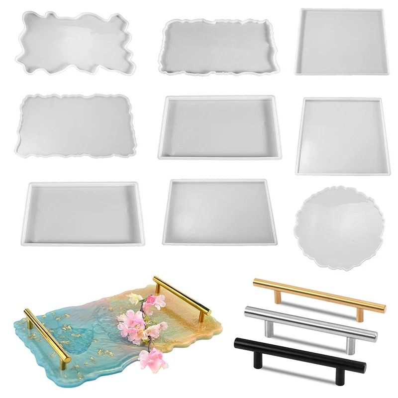 Tray Epoxy Resin Silicone Mold – обзор и цена Serving Tray Mold