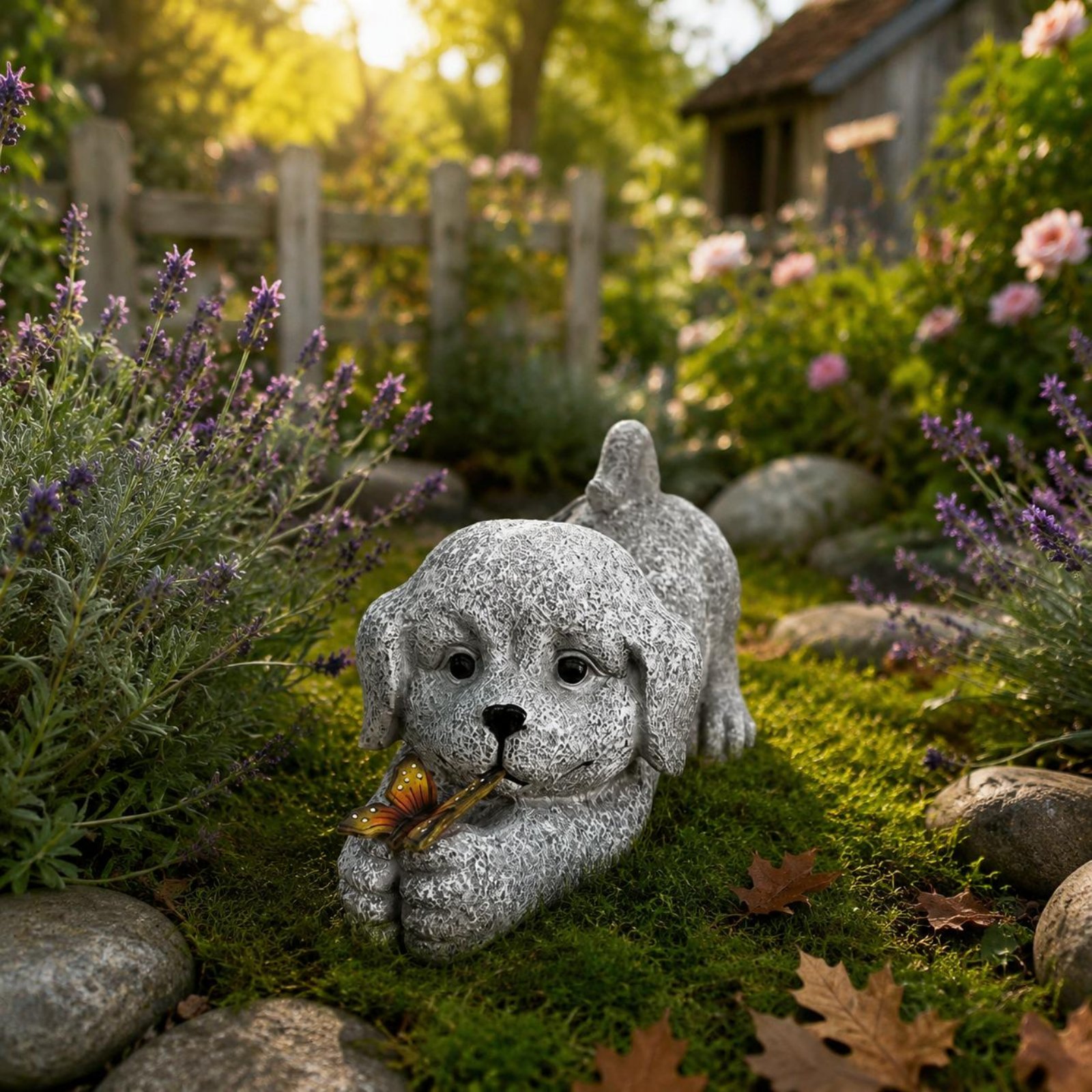 Solar Dog Statue Resin Craft S – обзор и цена Resin Crafts