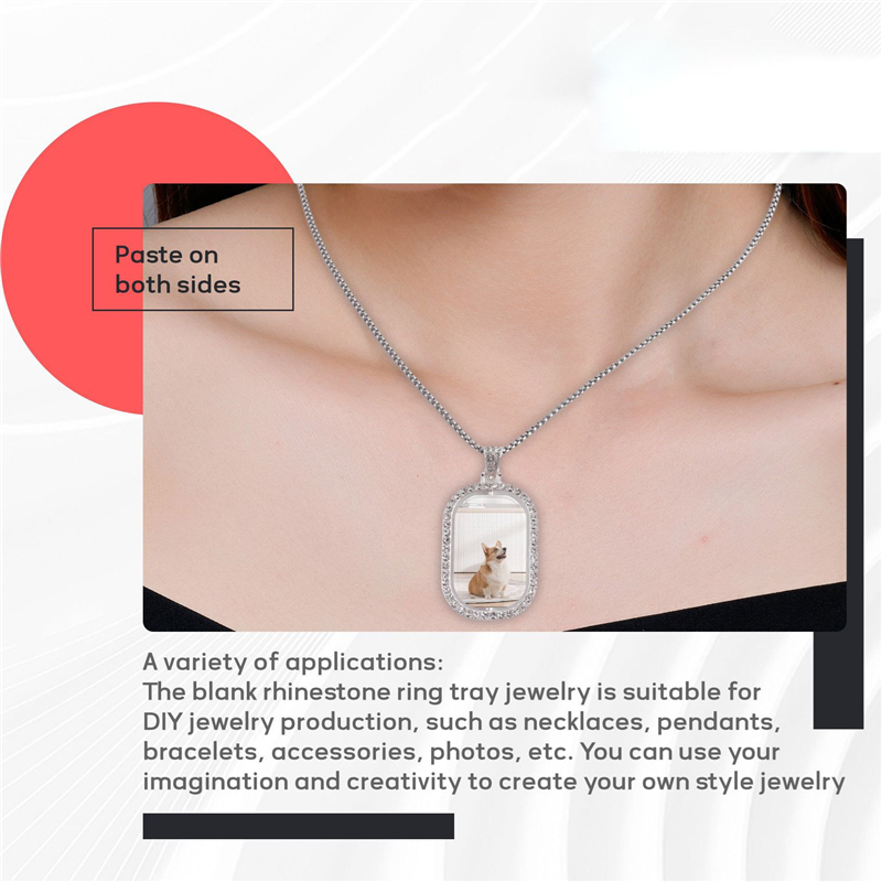 WORTHOWN-48Pcs Sublimation Rhi – обзор и цена Bezels Set Pendant