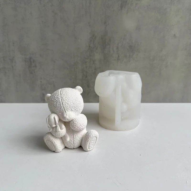 Woven Bear Candle Silicone Mol – обзор и цена Resin Crafts