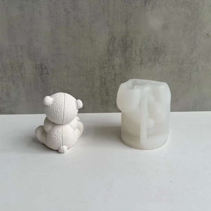 Woven Bear Candle Silicone Mol – обзор и цена Resin Crafts