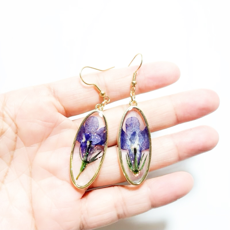 Dried Flower Earrings Heart Re – обзор и цена Dried Flower Bulk
