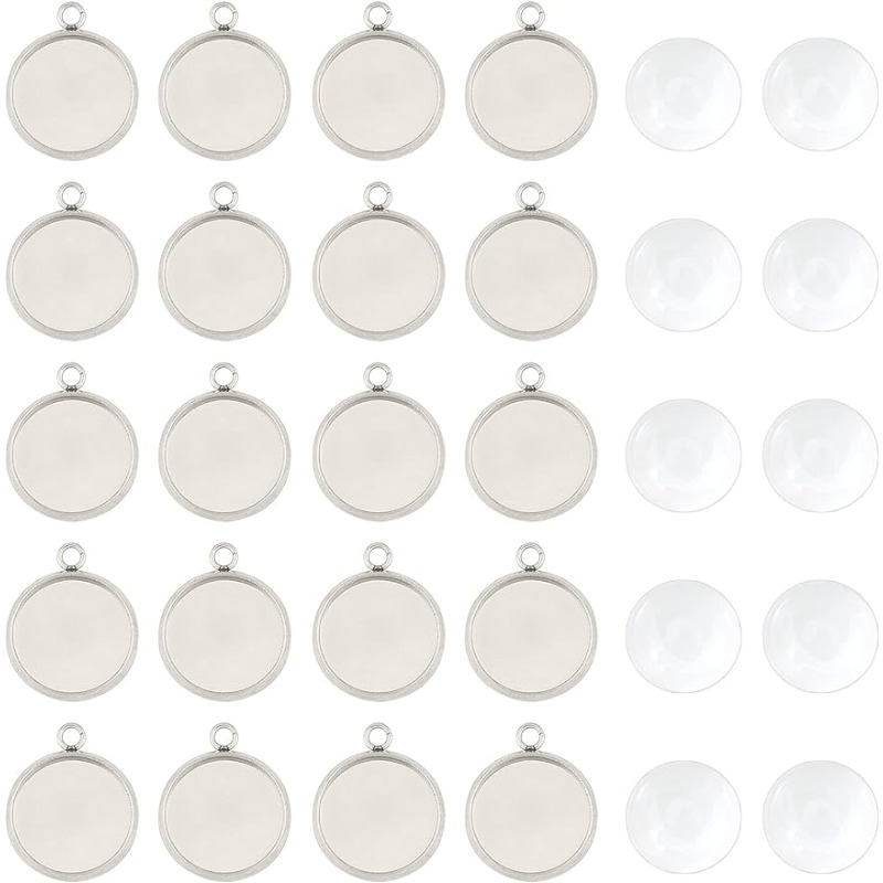 50 sets Pendant Cabochon Jewel – обзор и цена Bezels Set Pendant