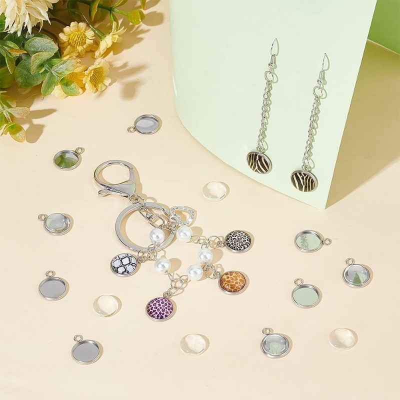 50 sets Pendant Cabochon Jewel – обзор и цена Bezels Set Pendant