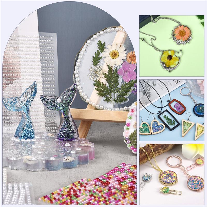 UV Resin Crystal Clear Large U – обзор и цена Resin Jewelry Kit