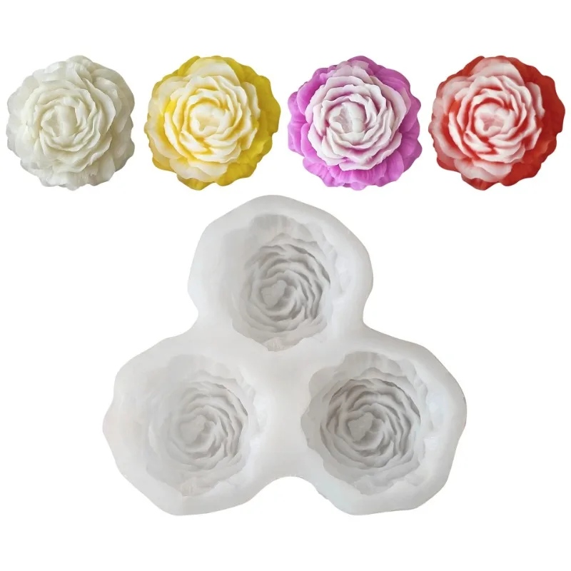 Peony Flower Candle Silicone M – обзор и цена Resin Craft Ideas